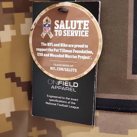 Nike Salute to Service Philadelphia Eagles #11 Wentz Jersey New With Tags - Picture 3 of 6